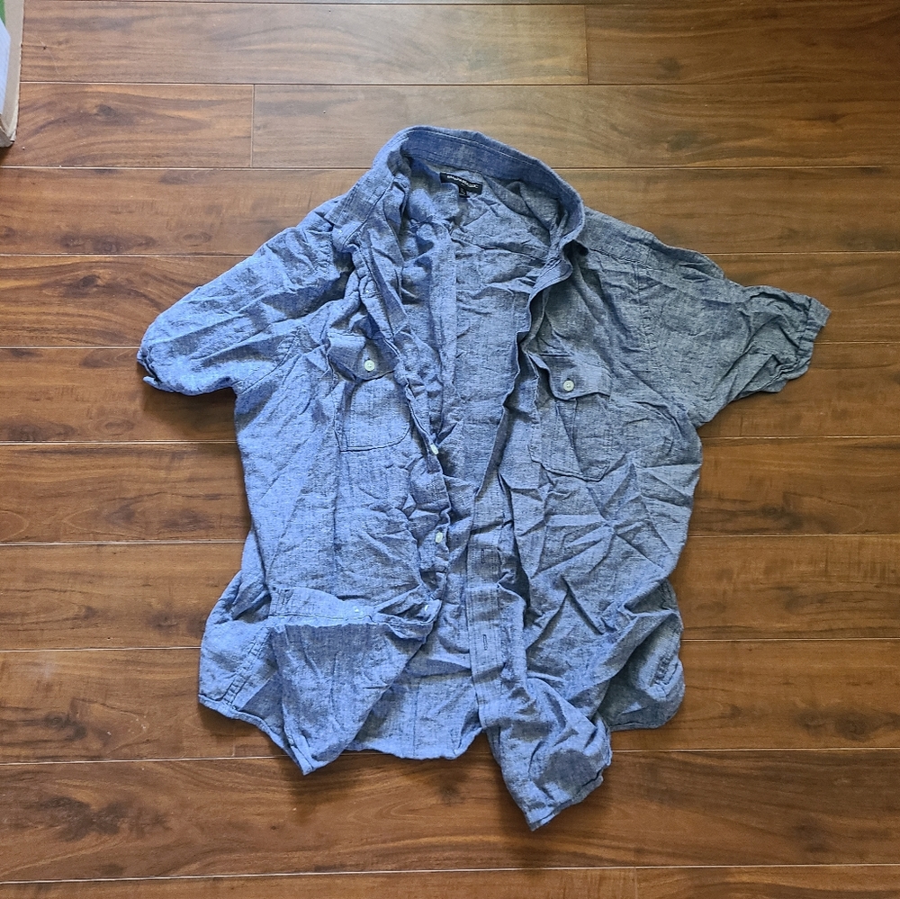 Banana Republic blue cover up